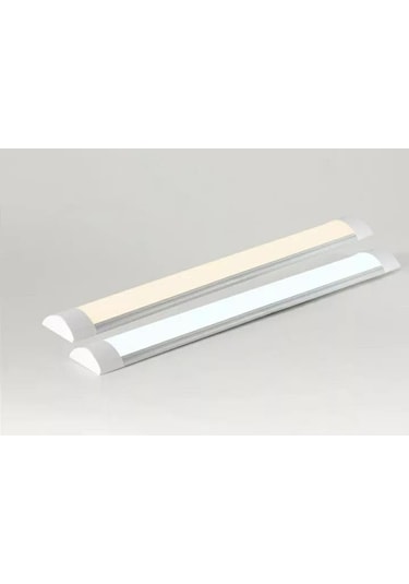 T5 Günışığı 60 Cm 18 Watt Floresan Bant Armatürü Beyaz