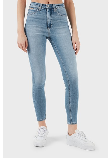 Calvin Klein Bayan Kot Pantolon J20j224486 1aa Açık Mavi Açık Mavi Calvin Klein Bayan Kot Pantolon J20j224486 1aa Açık Mavi Açık Mavi