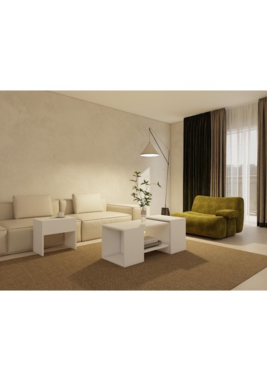 Lupo Orta Sehpa Beyaz