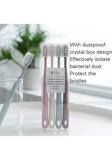 Sones 2 Kutu Raoyı Nano Diş Fırçası Seramik El Fırçası Sapı Makaron