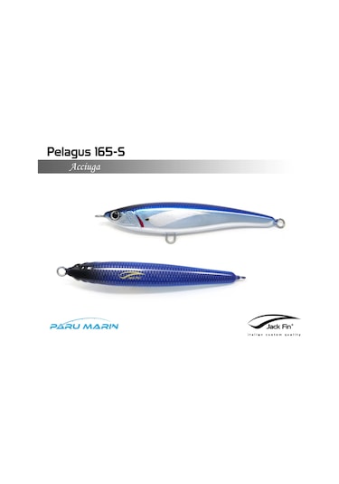 Jack Fin Pelagus 165 S Sahte Yem Acciuga