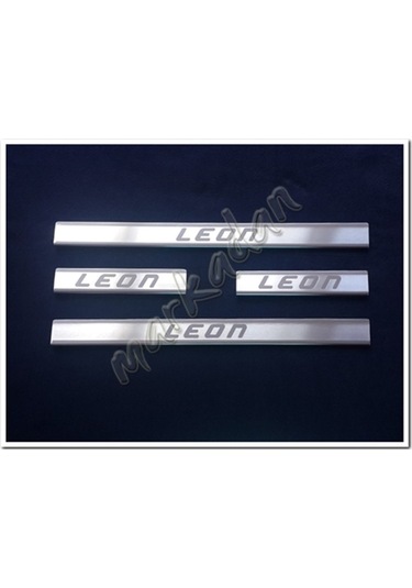 Markadan Seat Leon Krom Kapı Eşiği 2012-2019 4 Parça Paslanmaz  Çe