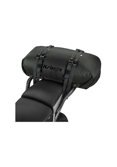 Krıega Krp40 Rollpack Motosiklet Çantası Siyah