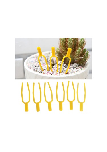 Padalink "50 Adet Dayanıklı Bitki Sabitleyici - Bahçe Ve Tarım İçin Pratik Plastik Çatal"