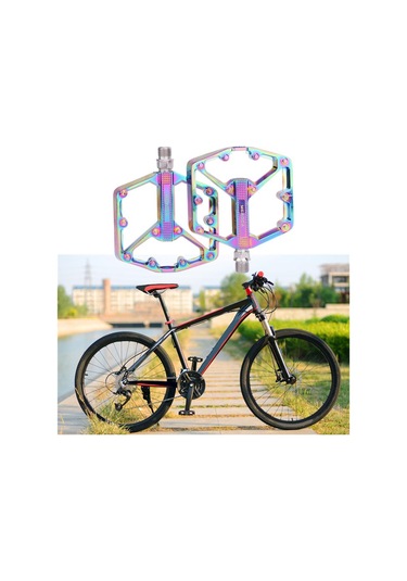 Dolıty 1 Çift Alüminyum Alaşımlı Bisiklet Pedalları Renkli