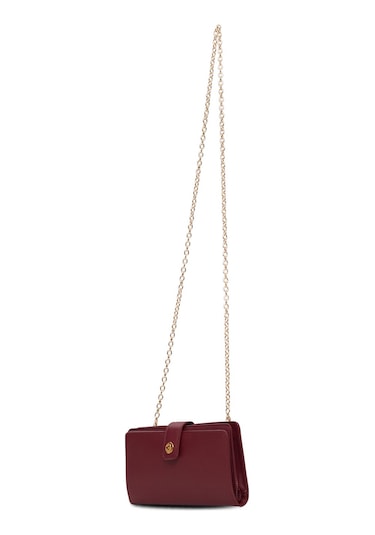 Us Polo Assn Us25594 Bordo Uspolo Assn Zincir Askılıı Kadın Cüzdan