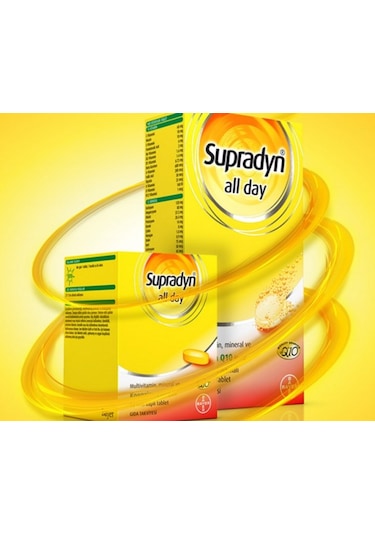 Supradyn Koenzim Q10 30 Film Kaplı Tablet 3 Adet