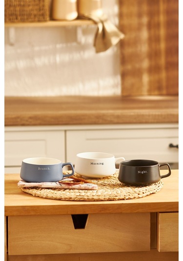 Emsan Brunch New Bone Kupa 320 ml Lacivert