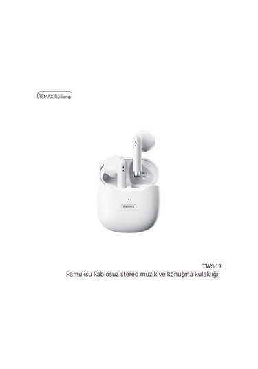 Yarım Kulak Gürültü Azaltma Gerçekten Kablosuz Bluetooth Kulaklık Uzun Pil Ömrü Android Evrensel  Şarkı Dinleme