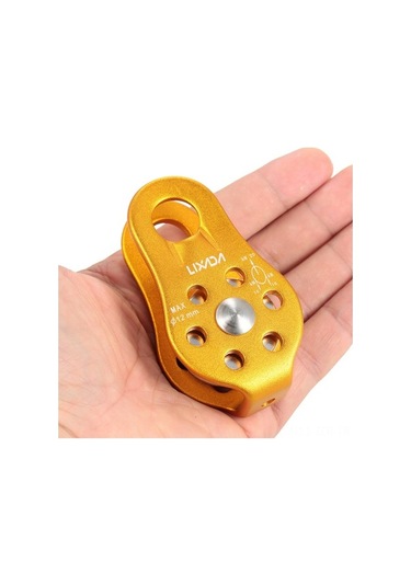 Pazly Yüksek Ve Tek Sabit Profesyonel Makara Kurtarma İşler İçin Geeroyoo Ekipman Dağcılık, 20kn - Zz