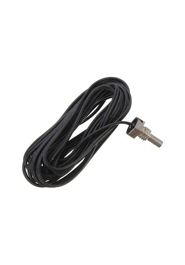 100cm Kablolu M8 Dişli Montaj Tip Su Geçirmez 10K NTC Sensör Kolay Montaj Isı Sıcaklık Prob