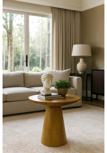 Modern Tarz Ahşap Orta Sehpa Ahşap Renk Şık Görünüm Meşe Modern Tarz Ahşap Orta Sehpa Ahşap Renk Şık Görünüm Meşe