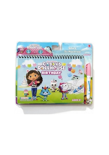 Bk0011 Gabby Dollhouse Lisanslı Boyama Kitabı-gpt