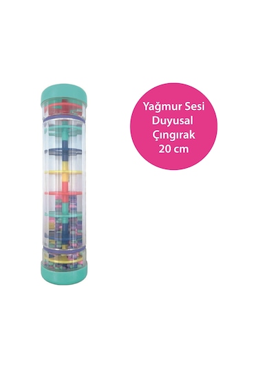 Rossie Yağmur Sesi Duyusal Çıngırak Renkli