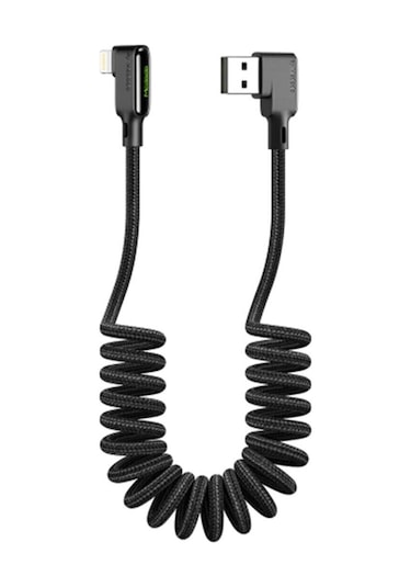 Mcdodo Ca-7310 Qc 4.0A 1 8Mt Type-C Spıralli Ve Ledli Data-Şarj K