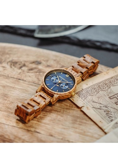 Woodwatch Ww-cl-sr Sailor Ahşap Erkek Kol Saati 40 Mm