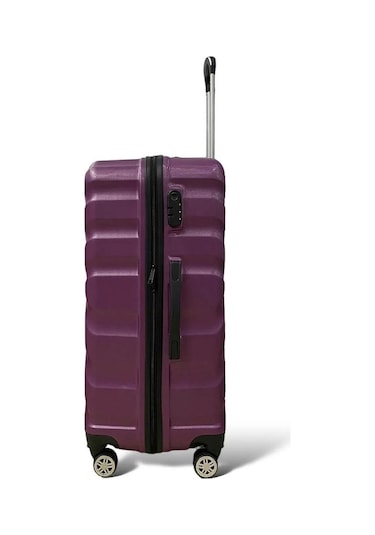 %100 Abs Kullanışlı Darbeye Dayanıklı Bavul&valiz Mor