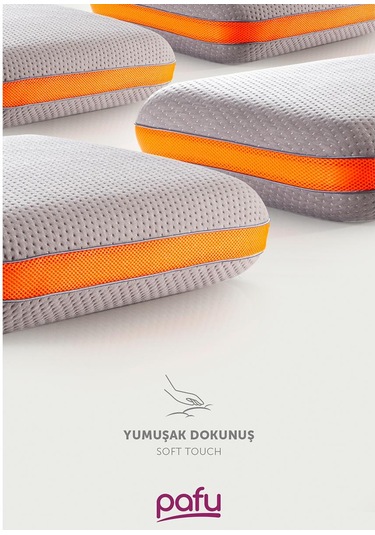 Pafu Visco Karbon İplikli Klasik Ortopedik Yüksek Yastık