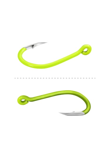 Dianziye Balık Tutkunları İçin Parlak Yemli İğne Seti - 50 Adet Yüksek Karbon Çelik, Seçilebilir Boyut Ve Renk