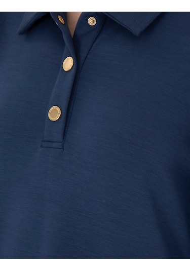 Pierre Cardin Kadın Lacivert Elbise Örme 50308163-vr033 Lacivert