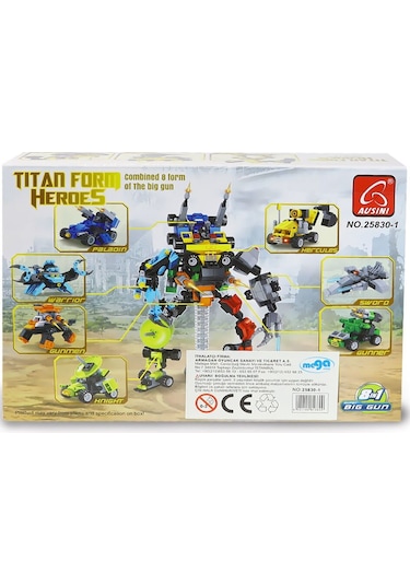 Ausini Titan Heroes Hercules-1 82 Parça