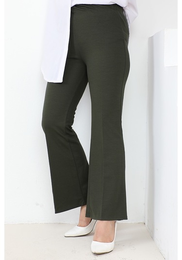 Piyale Ispanyol Paça Pantolon 653 - Haki