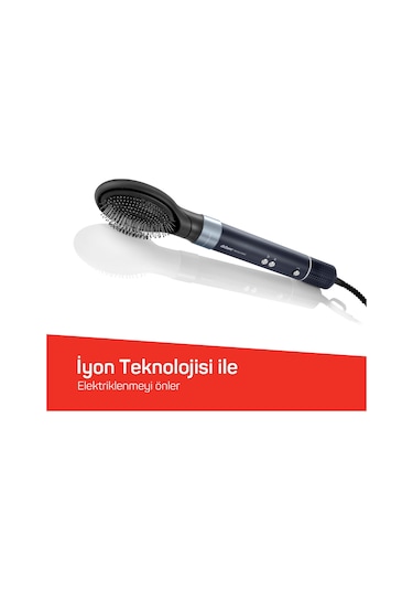 Arzum Revolution Bldc Ionic Hava Üflemeli Saç Şekillendirici 6 Farklı Başlıklı - Ar5166 Siyah