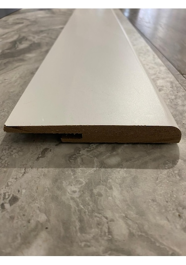 12 Cm Yalı Serisi T12 Model Lake Beyaz Pvc Süpürgelik