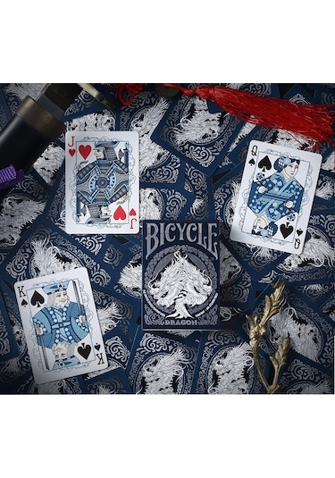 Bicycle Dragon Oyun Kağıdı Koleksiyonluk Cardistry Kartları Deste