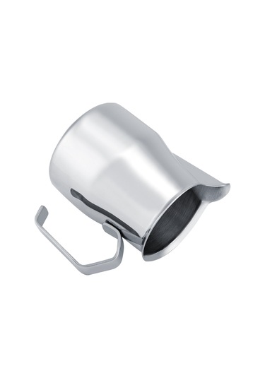 Yaozixa 550ml Paslanmaz Çelik Kuru Ağızlı Süt Köpürtme Kavanozu - Kahve İçin Karıştırma Ve Dökme Uygun, Dayanıklı Taban