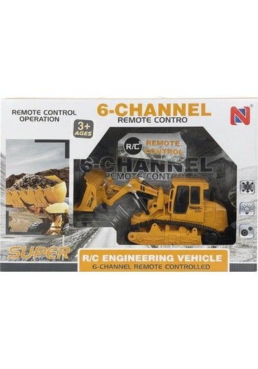 99-4a By Kutulu 6 Kanal Şarjlı İş Makinası 12 Renkli