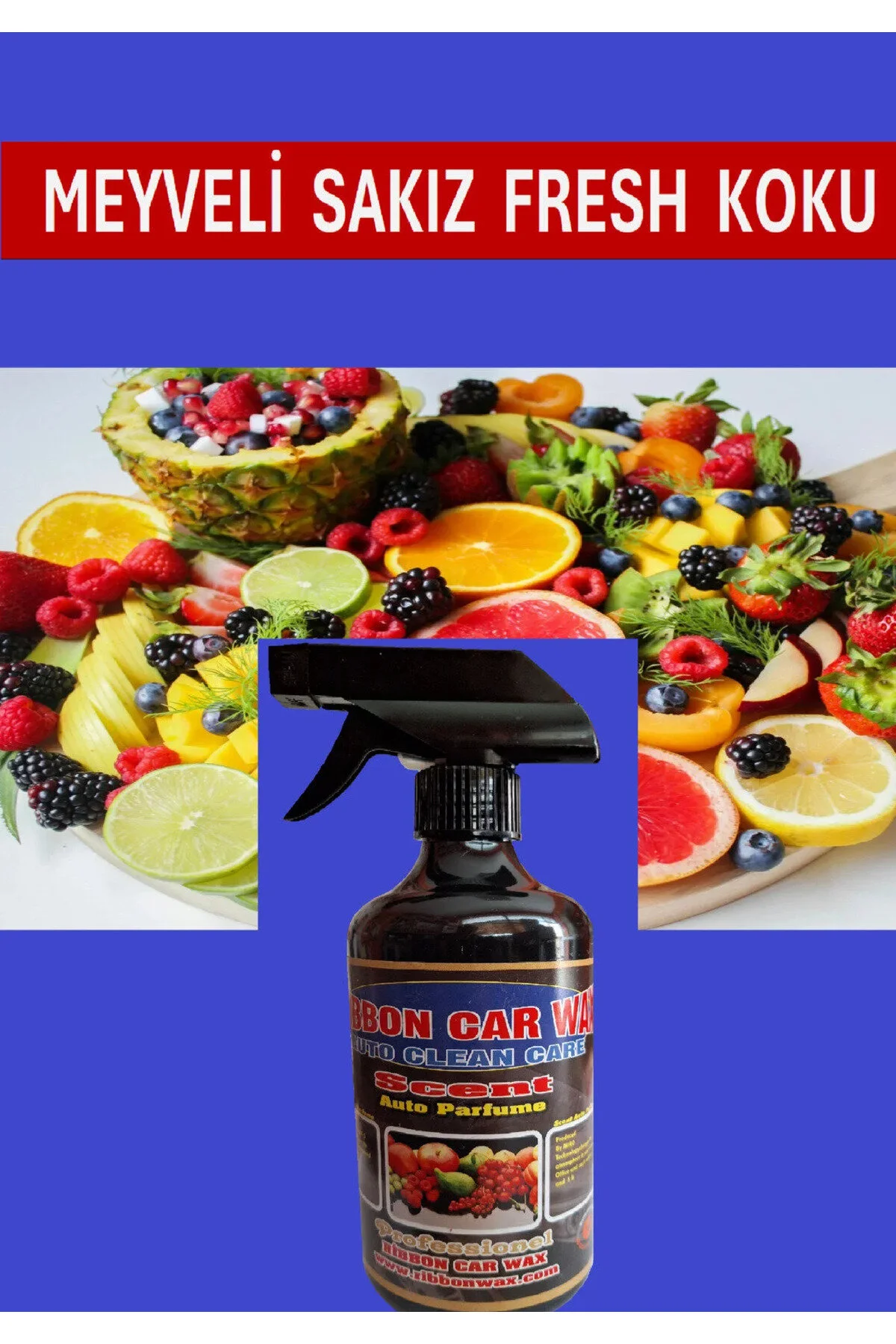 Rb Scent Parfüm Çilek Freş Sakız Kokusu 500 Ml Meyve