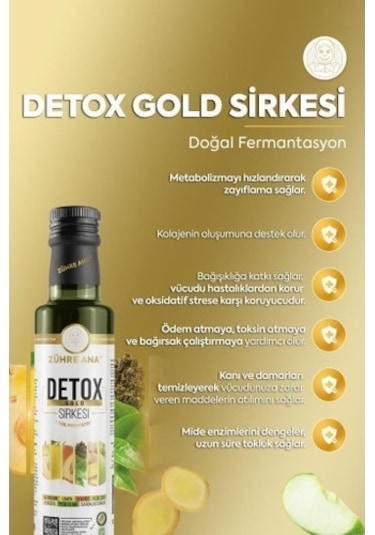 Zühre Ana  Gold Sirkesi Doğal Fermantasyon