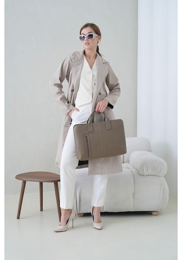 Bilik Deri Business Toprak Unisex Laptop & Evrak Çantası Blm09 2197 4040104