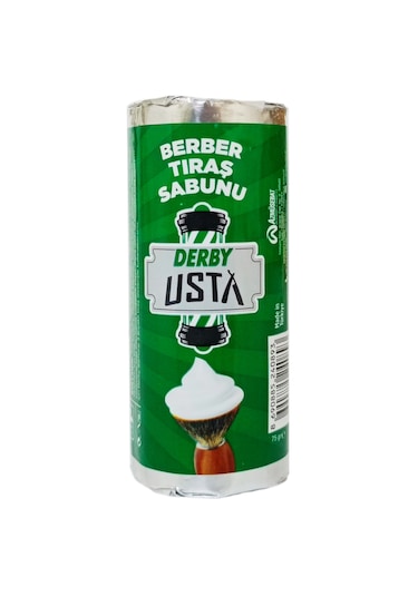 Jaguar 783 Ahşap Saplı Doğal Kıl Tıraş Fırçası, Tıraş Sabunu Seti