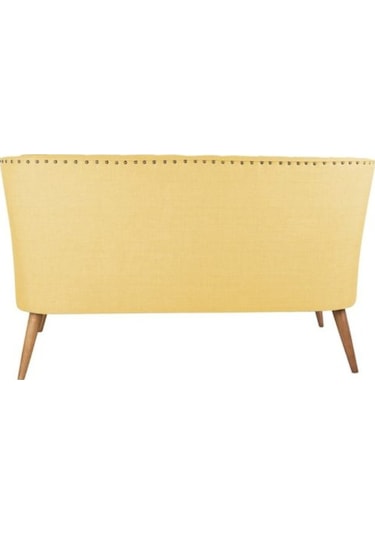Lamont Loveseat İkili Kanape Sarı