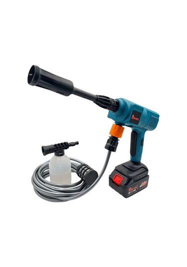 Fixonic Be-Welt BHD02 Şarjlı Yıkama Makinesi + Şarjlı Mini Kompresör Çantalı Set