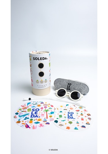 Soleda 12-36 Ay Bebek Güneş Gözlüğü - Milk
