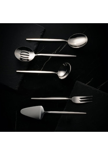 Fecra Pure 5 Parça Servis Seti Sade