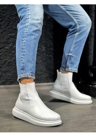 Knack Yüksek Taban Ayakkabı 111 Beyaz 001