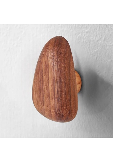 Suntek Yurt Yatak Odası Ev Için Ahşap Duvar Kanca Minimalist Üçgen