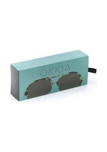 Okkia Alessio Kale Havana Unisex Güneş Gözlüğü