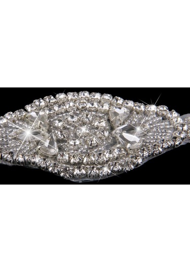 Suntek Düğün Gelin Elbise Dekor Dıy Için Aplike Kristal Rhinestone Demir