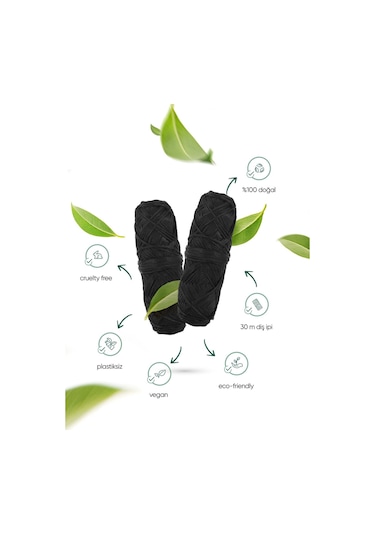 T-brush Activated Charcoal Diş İpi Refill 30 M
