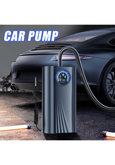 Araba Lastikleri İçin Hava Pompası Çakmaklık Girişli 150psı Pompa
