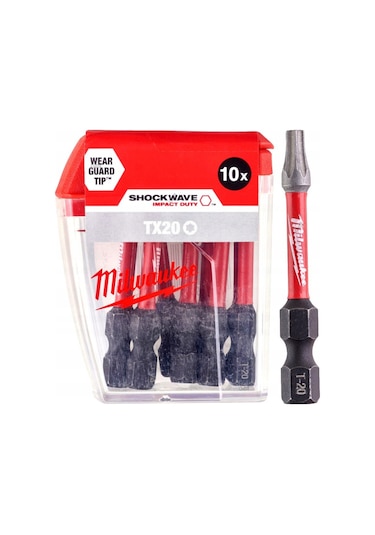 Milwaukee Bits Uç Tx20 50mm 10'lu Paket 4932430877