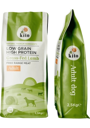 Kito Kuzu Etli Yetişkin Köpek Maması 3 x 2500 G