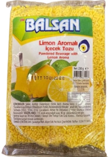 BALSAN Limon Aromalı Içecek Tozu (granül) 250 Gr