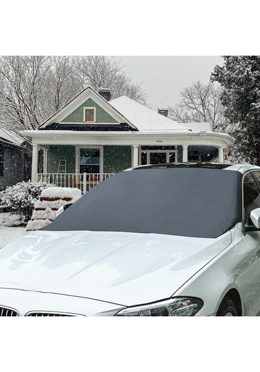 Youtek Manyetik Ön Cam Koruması Kar, Buz Ve Güneşe Karşı Tam Koruma Çoğu Araç İçin Uygun