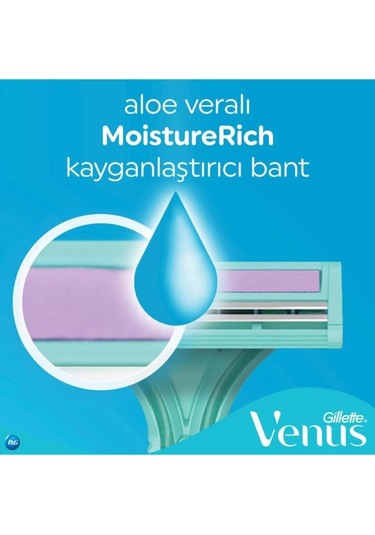 Gillette Simply Venus 2 Smooth Tıraş Bıçağı 4'lü